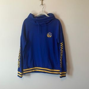 NBA UNK Warriors Cowl Neck Sweatshirt Pullover
